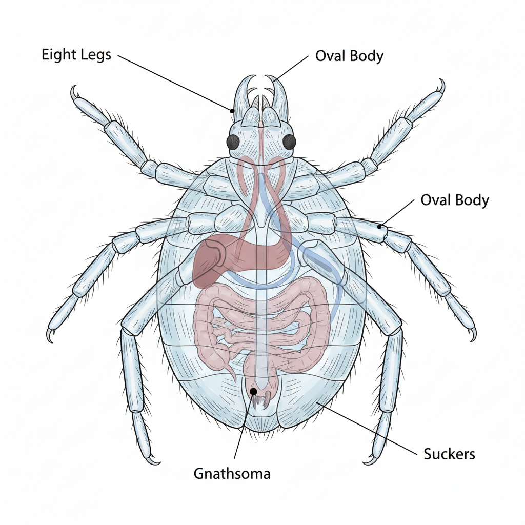Ear Mite — Otodectes cynotis